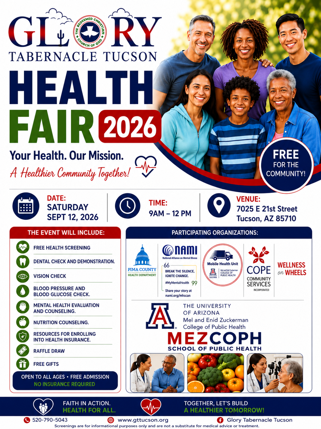 Health Fair 2026 flyer